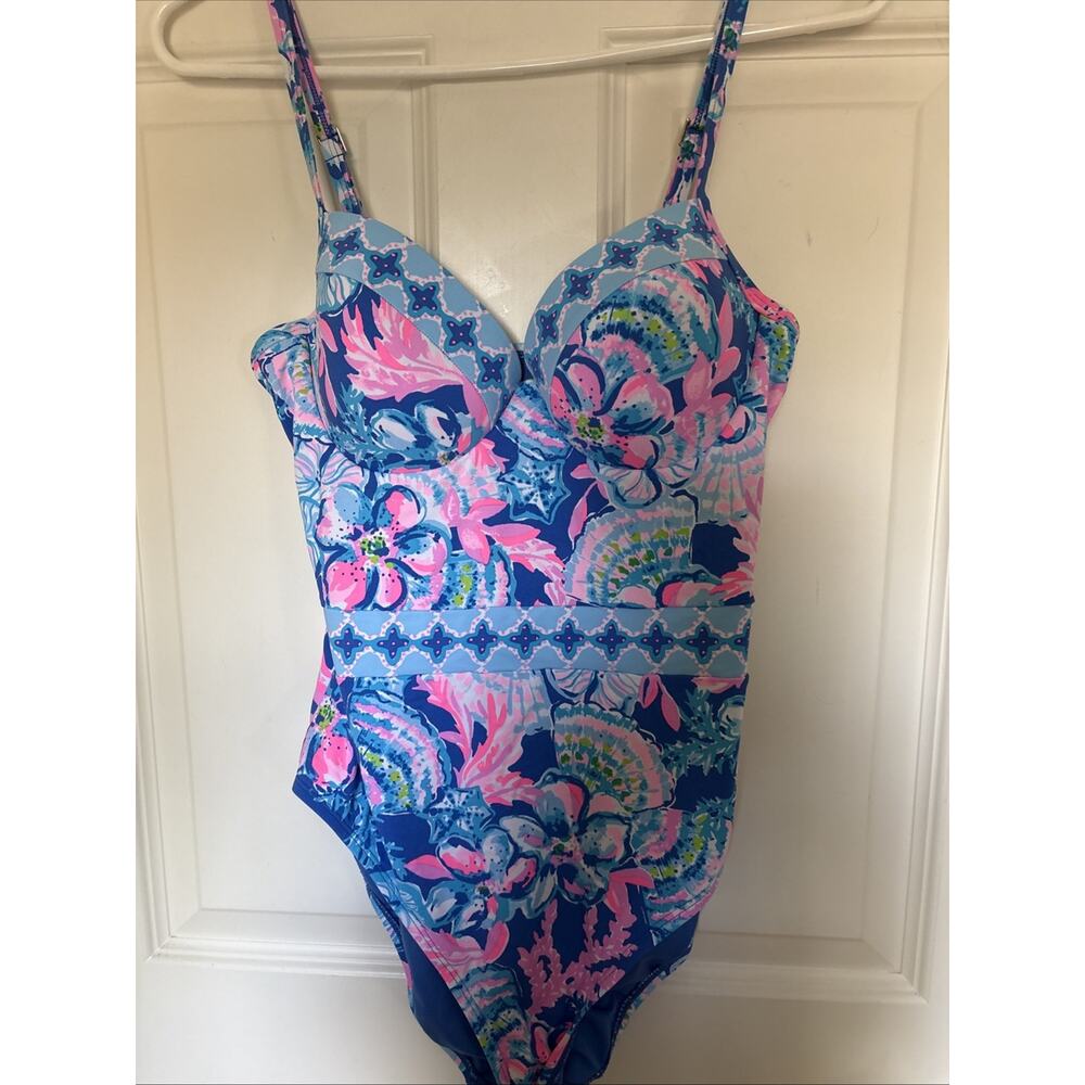 Lilly Pulitzer Palma One Piece Swimsuit Size 8